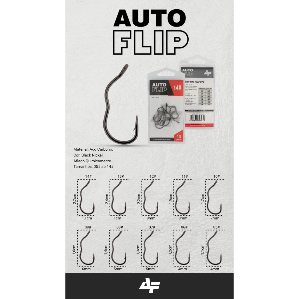 ANZOL AUTO FLIP ALBA N 14