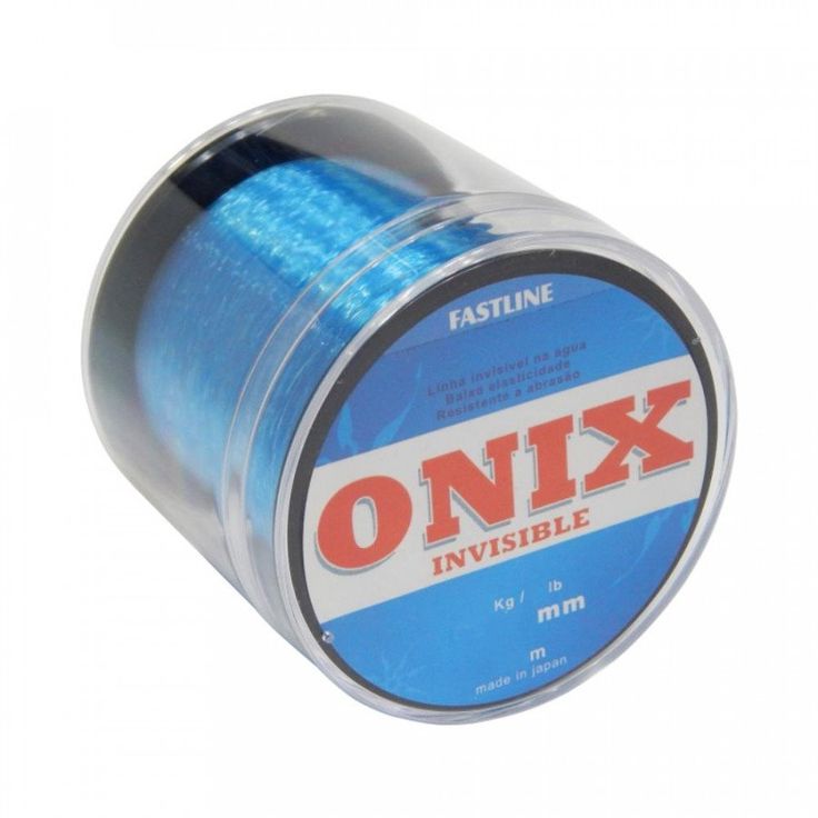 LINHA FASTLINE ONIX INVISIBLE 0.435MM 500M AZUL